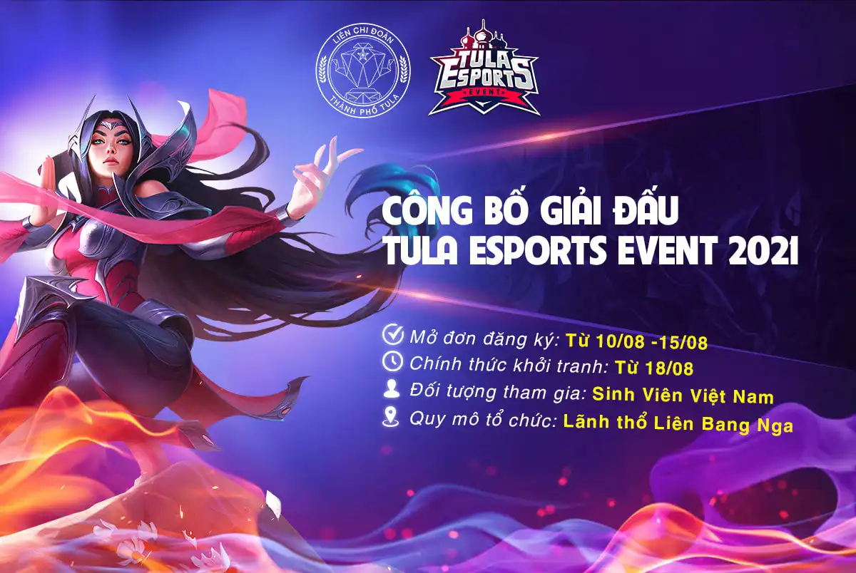 Liên chi đoàn thành phố Tula công bố Giải đấu Tula Esport Events 2021 1 tula esport events 2021