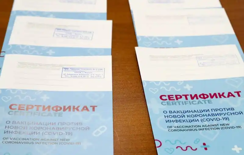 Nga cấp giấy chứng nhận tiêm chủng mới cho người dân 1 giaychungnhantiemchungbaonga