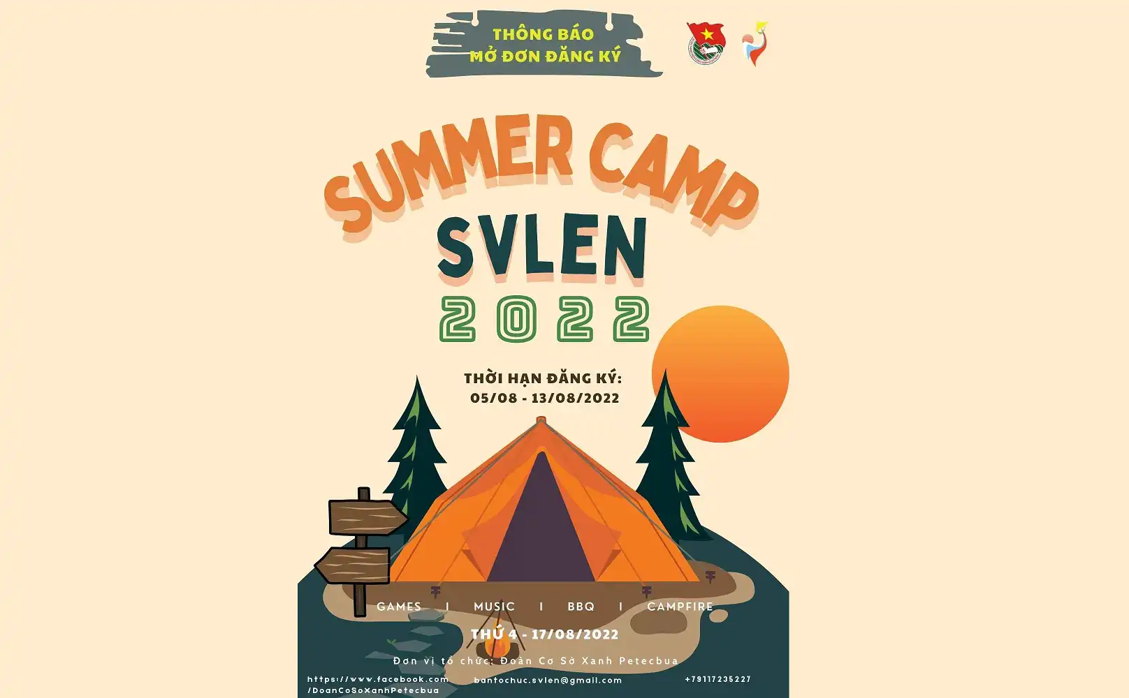 Mở đơn đăng ký Trại hè SVLEN SUMMER CAMP 2022 1 mo don dang ky trai he svlen summer camp 2022 1