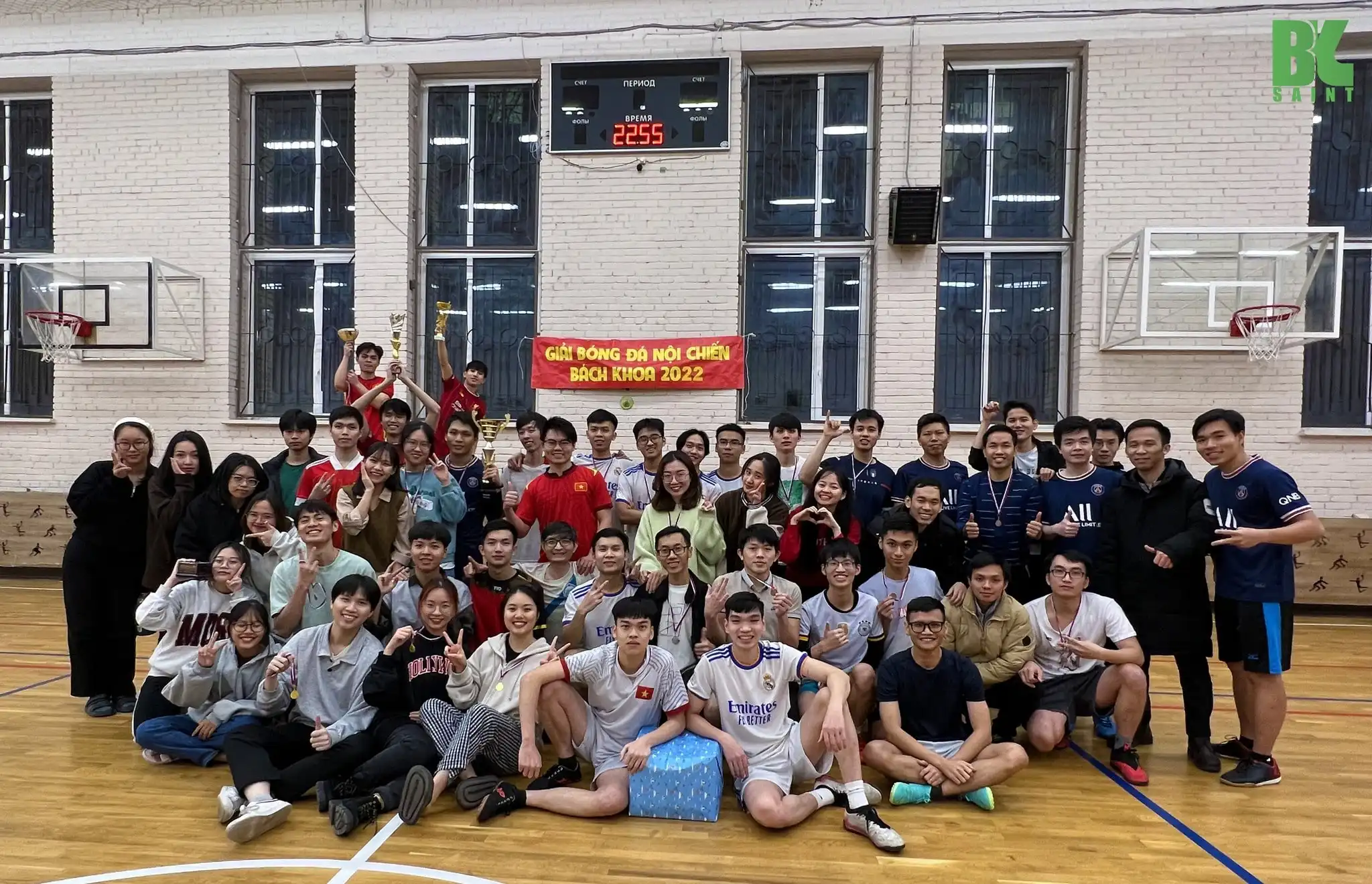 Tổng kết Giải bóng đá nội chiến Bách khoa Saint 2022 1 tong ket giai bong da noi chien bach khoa saint 2022