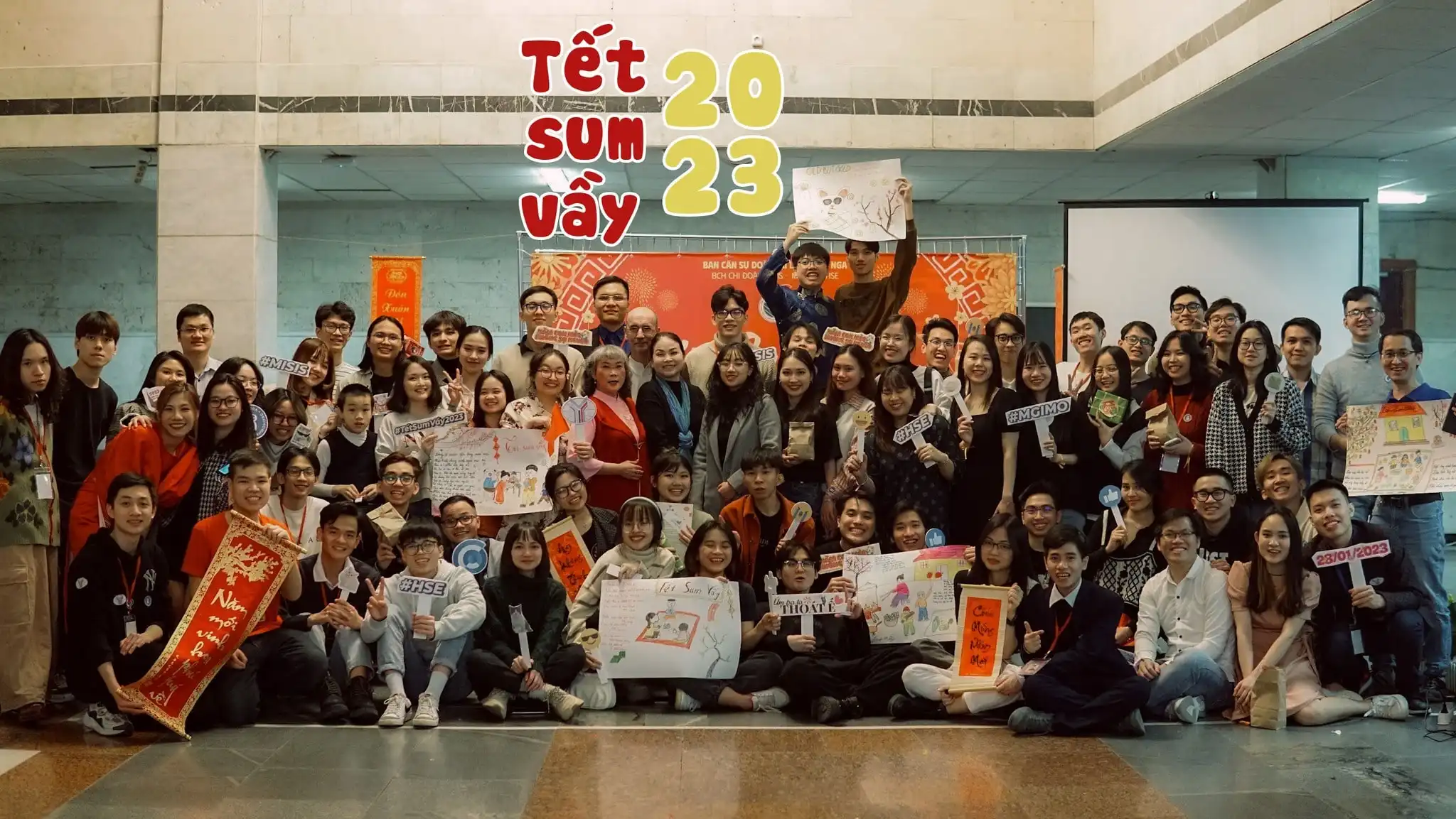 'Tết sum vầy' trẻ trung của sinh viên Việt Nam tại Moskva 1 tet sum vay tre trung cua sinh vien viet nam tai moskva