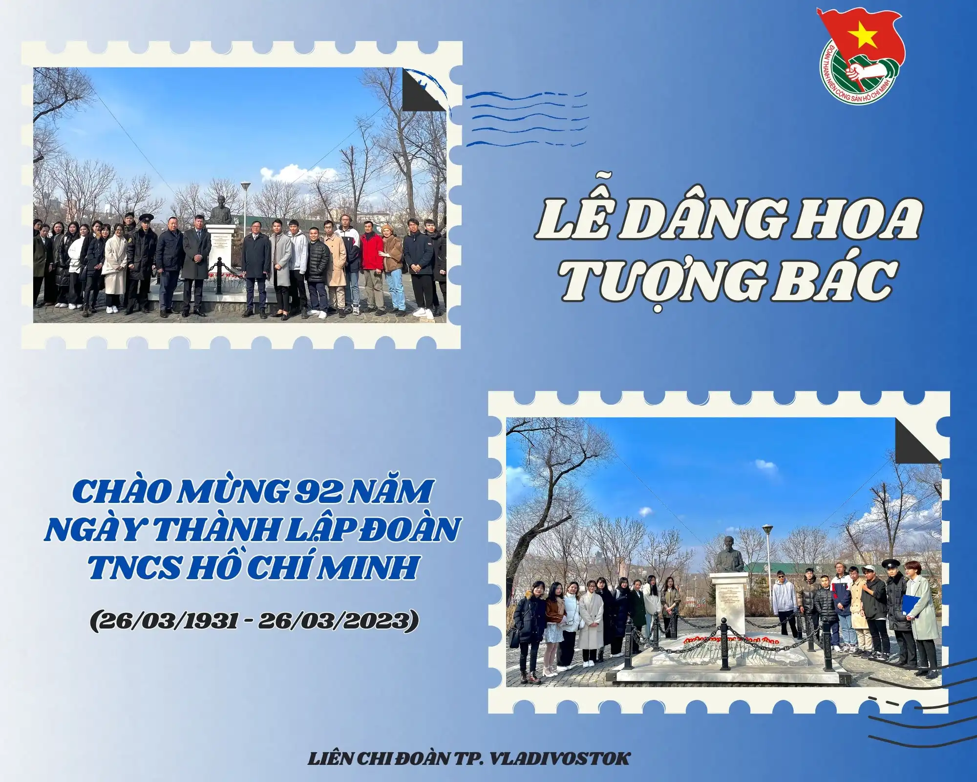 Liên chi Đoàn Vladivostok chào mừng 92 năm thành lập Đoàn 1 lien chi doan vladivostok chao mung 92 nam thanh lap doan
