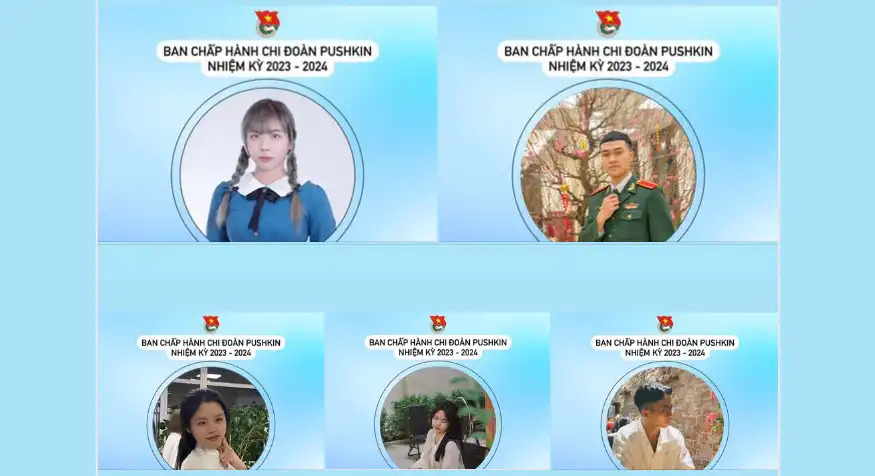 Ban Chấp hành Chi đoàn Pushkin nhiệm kỳ 2023-2024 1 ban chap hanh chi doan pushkin nhiem ky 2023 2024