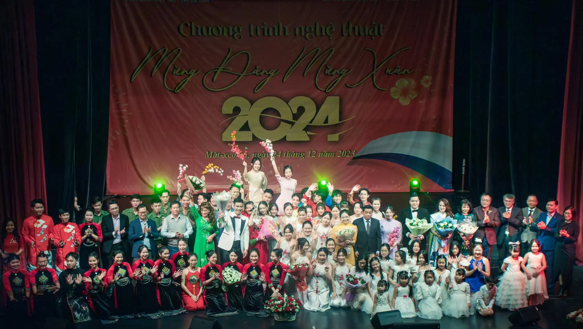 Cộng đồng người Việt Nam tại Liên bang Nga chào đón Năm mới 2024 1 cong dong nguoi viet nam tai lien bang nga chao don nam moi 2024 1