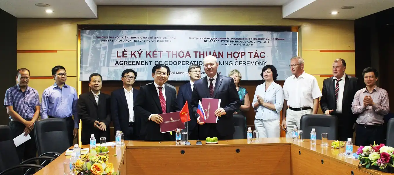 Đại học Công nghệ quốc gia Belgorod 18 bstu hop tac