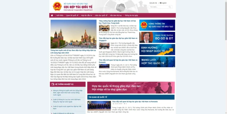 bo giao duc cong bo hoc bong chinh phu du hoc nga 2024