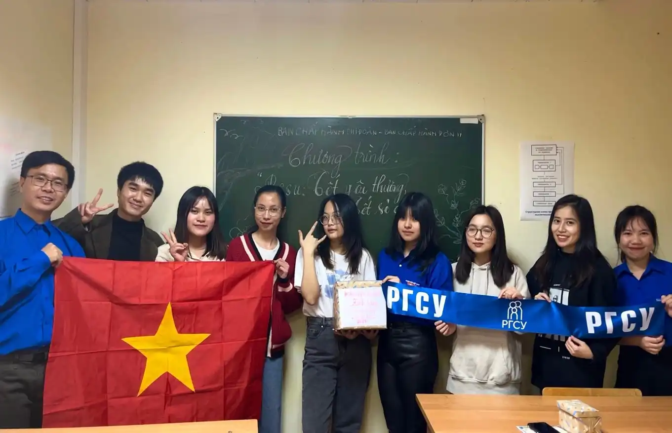 Tết xa nhưng vẫn đậm tình quê của sinh viên Đại học Xã hội Nga 1 tet xa nhung van dam tinh que cua sinh vien dai hoc xa hoi nga 2