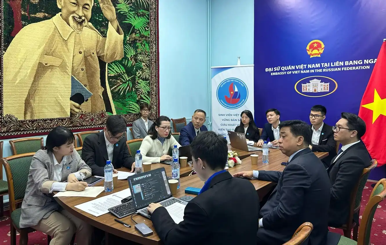 Phiên trù bị Đại hội đại biểu Hội sinh viên Việt nam tại Nga lần thứ nhất 1 phien tru bi dai hoi dai bieu hoi sinh vien viet nam tai nga lan thu nhat