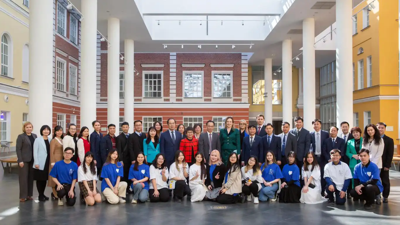 Đoàn Công tác Bộ Giáo dục & Đào tạo đến thăm Đại học HSE 1 doan cong tac bo giao duc dao tao den tham dai hoc hse