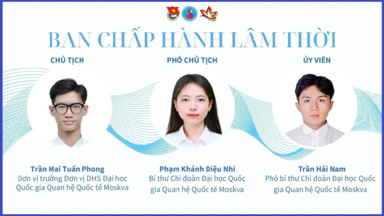 Hội nghị Hiệp thương bầu Ban chấp hành lâm thời tại Đại học MGIMO 3 hoi nghi hiep thuong bau ban chap hanh lam thoi tai dai hoc mgimo