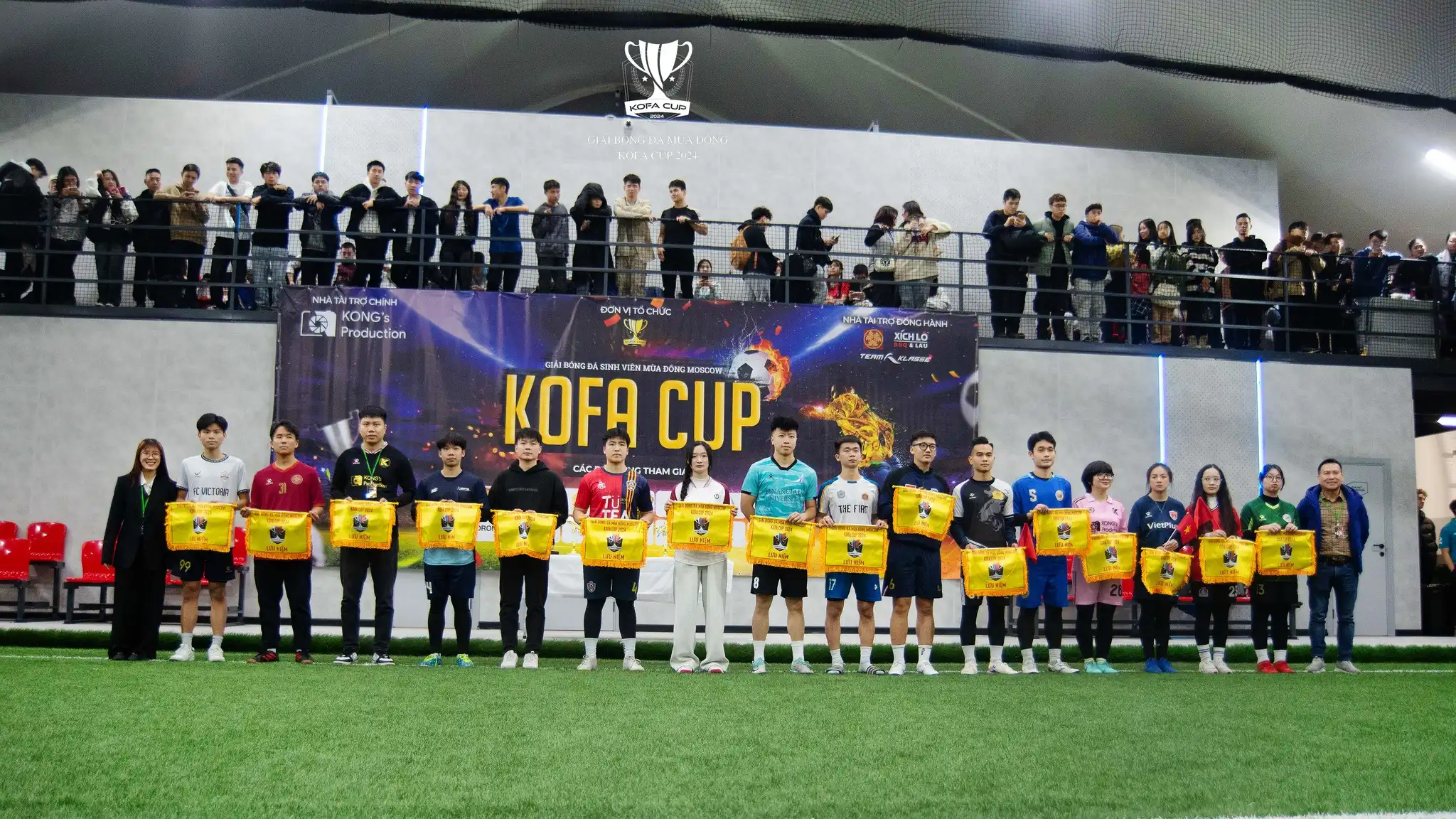 le khai mac giai bong da kofa cup 2024 cua du hoc sinh tai moscow