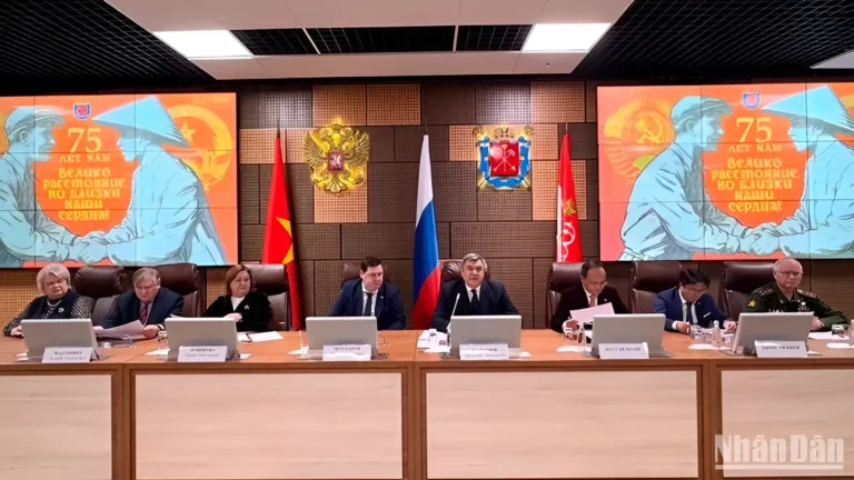 Hội thảo tại Saint Petersburg kỷ niệm 75 năm ngoại giao Việt - Nga 29 hoi thao tai saint petersburg ky niem 75 nam ngoai giao viet nga