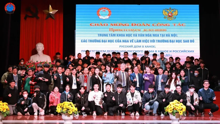 truong dai hoc sao do hai duong lam viec voi cac truong dai hoc nga