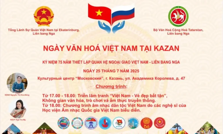 dac sac ngay van hoa viet nam tai thanh pho kazan